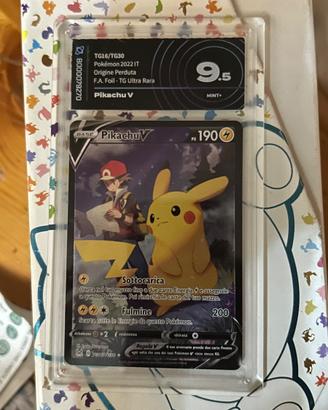 Pikachu tg16 Origine perduta gradato 9.5