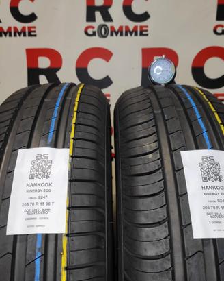 2 GOMME 205/70 R15 96T HANKOOK KINERGY ECO NUOVE/D