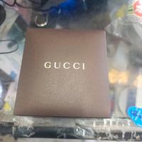 scatola  Gucci per orologi in pelle 