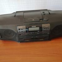 Aiwa CDS-SR6 vintage portable stereo boombox 