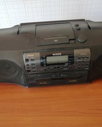 Aiwa CDS-SR6 vintage portable stereo boombox 