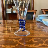 Vaso Krosno Poland vetro 33 cm