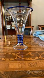 Vaso Krosno Poland vetro 33 cm