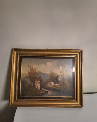 Quadro di paesaggio autunnale 