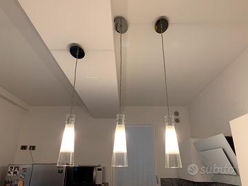 Set 3 lampadari sospesi