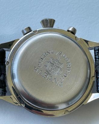 Cuervo y Sobrinos Jumbo Cronografo Vintage