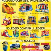 Animazione gonfiabili palloncini festa truccabimbi