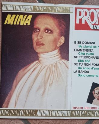 LP 33 giri, raccolta Mina