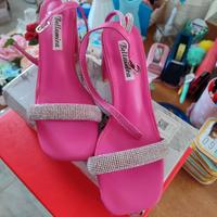 sandali Fucsia numero 37