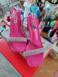 sandali Fucsia numero 37