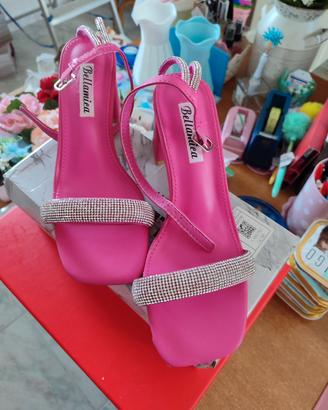 sandali Fucsia numero 37