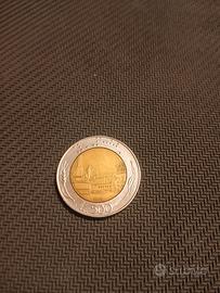 500 Lire 1990 repubblica italiana 