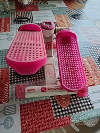 Domyos Mini stepper ST 220 rosa.