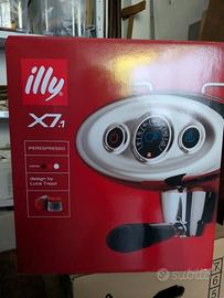 Macchina caffè Illy x7.1 Iperespresso rossa