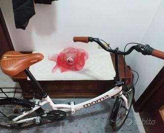 Bici pieghevole con cambio Shimano