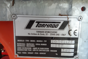 Botte irroratrice da lt.120