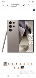 Samsung S24 Ultra 512gb ORIGINALE+5 Cover 4 Nuove 