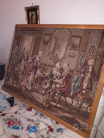 Arazzo da parete anni 50 aristocrazia del 900