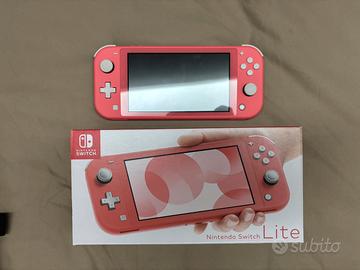 Nintendoswitch Lite come nuova + giochi + custodia