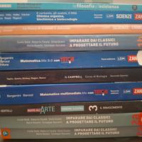 libri triennio e seconda superiore liceo