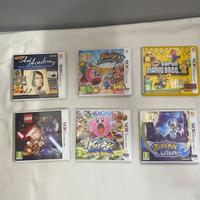 Giochi nintendo 3DS Super Mario, Kirby, Pokemon