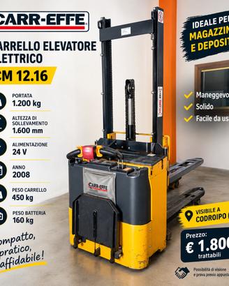 Carrello elevatore elettrico