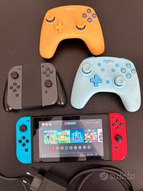 Nintendo Switch completa e joystick aggiuntivi