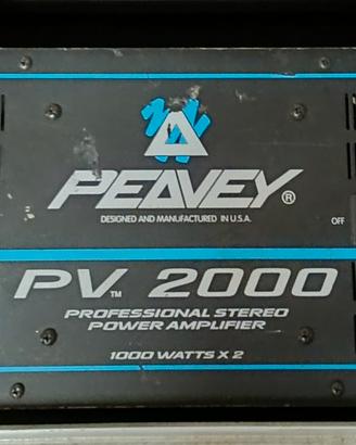 Finale di potenza Peavey PV 2000
