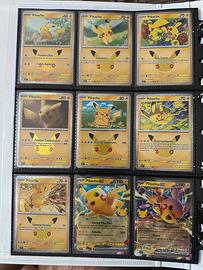 Carte pokemon 30th anniversario set completo ita