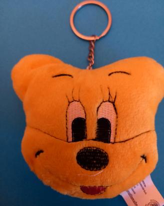 Portachiavi in peluches, mai utilizzato