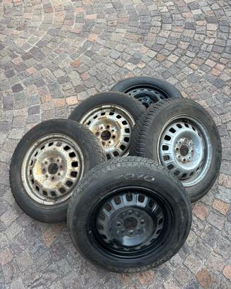 Cerchi e gomme Fiat Panda 1a serie