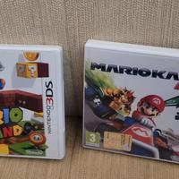 lotto 2 giochi nintendo 3ds super mario ITALIANO 
