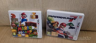 lotto 2 giochi nintendo 3ds super mario ITALIANO 