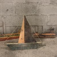 BARCHE IN LEGNO DI RECUPERO