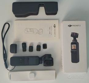 dji pocket 2 + controller + filtro ND16.
