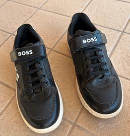 Scarpe Boss nere bianche taglia 36