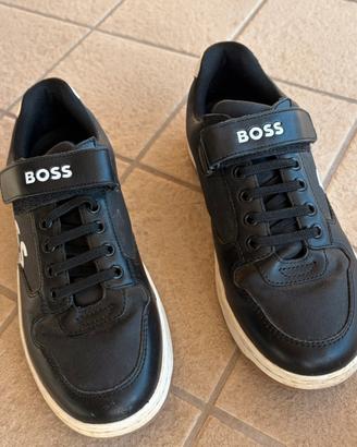 Scarpe Boss nere bianche taglia 36