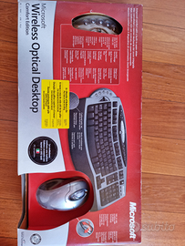 Microsoft wireless optical desktop comfort edition