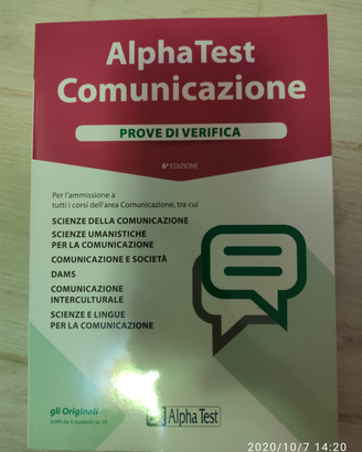 Alpha test comunicazione