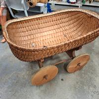 Culla in legno vintage 