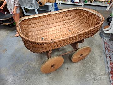Culla in legno vintage 
