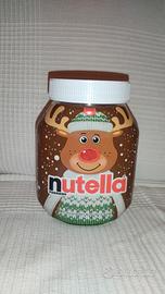 Barattolo Natalizio Nutella vuoto