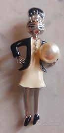 Spilla Vintage Figurativa