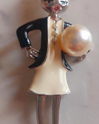 Spilla Vintage Figurativa