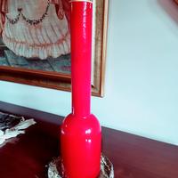 Vaso in vetro di Murano sommerso stile Nason