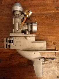 Motore scoppio K&B fuoribordo rc 7.5cc