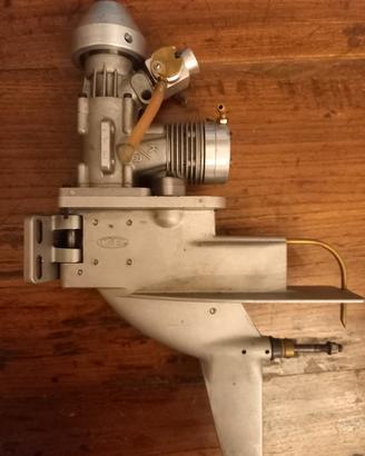 Motore scoppio K&B fuoribordo rc 7.5cc