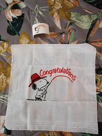 fazzoletto Snoopy Congratulazioni