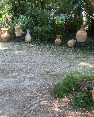 lotto 8 giare in terracotta primi 900