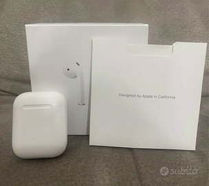 AirPods Apple 2 generazione + Custodia wireless